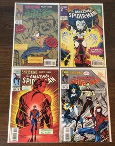 Amazing Spider-Man #390 391 392 393 Shrieking Set of 4 Lot Marvel Comics 1994 - Picture 1 of 5