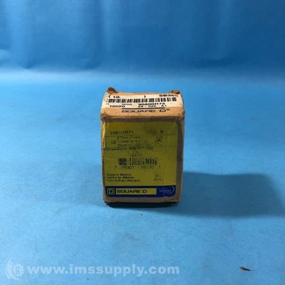 Square D 9080GH73 Box of 10 Terminal Blocks, 6 Pole Jumper 3221 - Image 1 of 4