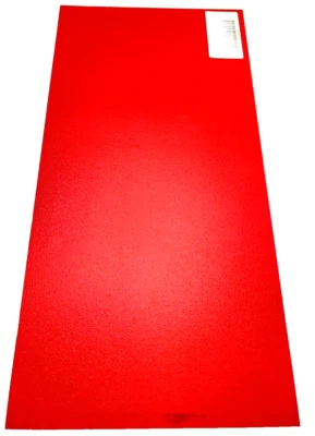 Playboard High Density Polyethylene Sheet Matte Finish RED 24"L X 12"W X 1"THICK - Image 1 of 4