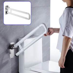 Maniglia di supporto WC WC supporto alzata maniglia di sicurezza maniglia maniglia per disabili bagno - Foto 1 di 11
