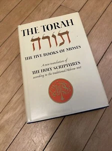 Torah: The Five Books of Moses (2nd Edition 14th Impression, 1962, Hardcover) - Bild 1 von 7