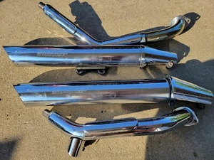 Suzuki Intruder Volusia VL800 Exhaust 41F1 Sankei 2381 Used - Picture 1 of 17