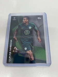 Tarjeta de fútbol americano Wolfsburg Lukas Nmecha en doble manga protectora como nueva - Imagen 1 de 1