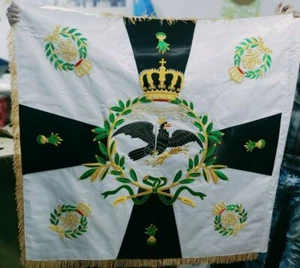 Prussian Infantry Regiment double-sided Flag - Picture 1 of 4