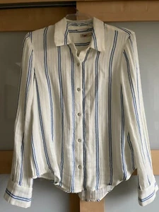 Faherty Women's Dream Cotton Gauze Shirt Button Up 100% Organic Cotton Comfy - Picture 1 of 2