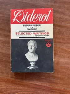 Diderot: Interpreter of Nature - Selected Writings; 1963, 2d; Intl Publ; SC Good - Picture 1 of 12