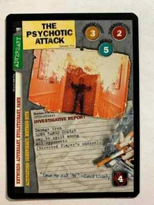 THE PSYCHOTIC ATTACK 1996 X-Files CCG Fixed HP #XF96-0344 v1 - Picture 1 of 2