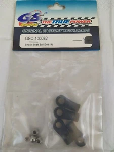 NEW gs racing GS Racing GSC-100082 shock shaft ball end (4) - Picture 1 of 1