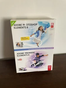 Adobe Photoshop Elements 8 Adobe Premiere Elements 8 - Picture 1 of 5