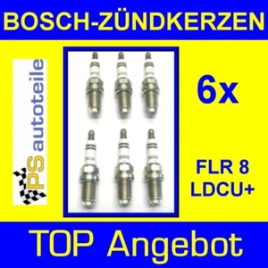 6x Bujía BOSCH FRL 8 LDCU Opel Vectra C 3.2 V6 - Imagen 1 de 1