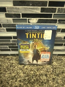 The Adventures of Tintin (Three-Disc Combo: Blu-ray 3D / Blu-ray / DVD - Picture 1 of 3