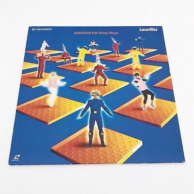 VARIOUS Pet Shop Boys LaserDisc Pioneer LD Laser Disc PLMPA 01111 PMI 1995 • 49.99€