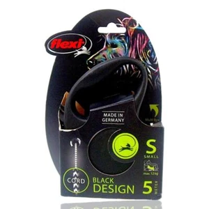 Flexi Classic16' Retractable Cord Dog Leash- For Small Pets- Up to 26 lbs. Black - Picture 1 of 8