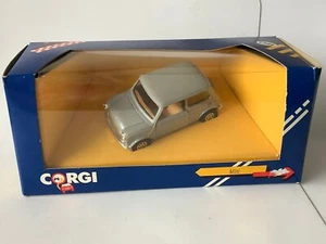 ✅ Corgi C330/6 1:36 Austin Mini Cooper Mayfair moulé sous pression argent (DZ408-10R7/1)-5 - Photo 1/5