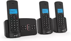 BT Premium Cordless Phone Answer Machine Landline House Remote Twin Handset UK - Picture 1 of 6