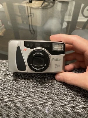 Vivitar PZ3155 Date A Print 35 Mm Camera Works Great VINTAGE RARE!! Only 1 Here - Image 1 of 4