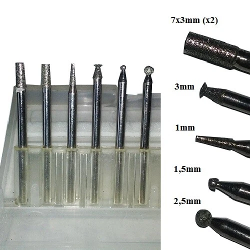 Fräser Diamant Großartig FG Paket Von 6 Stücke Für Turbine Zahnmedizin - Bild 1 von 1