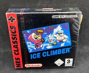 ICE CLIMBER NEW SEALED NINTENDO GAMEBOY ADVANCE NES CLASSIC RED STRIP WATA?VGA? - Imagen 1 de 7