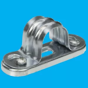 Barra espaciadora 8x 25 mm sillín galvanizado para cableado eléctrico cable conducto pared - Imagen 1 de 1
