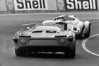 Jean-Pierre Hanrioud Andre Wicky, Porsche 910 Le Mans 1968 Old Racing Photo 3