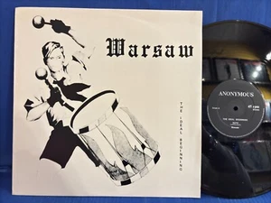 WARSAW JOY DIVISION IDEAL ANFANG 12'. 1982 UK LP EXC+ - Bild 1 von 3