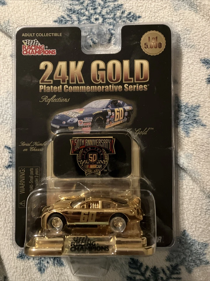 Racing Champions 24k Gold Series 50th Annversary NASCAR