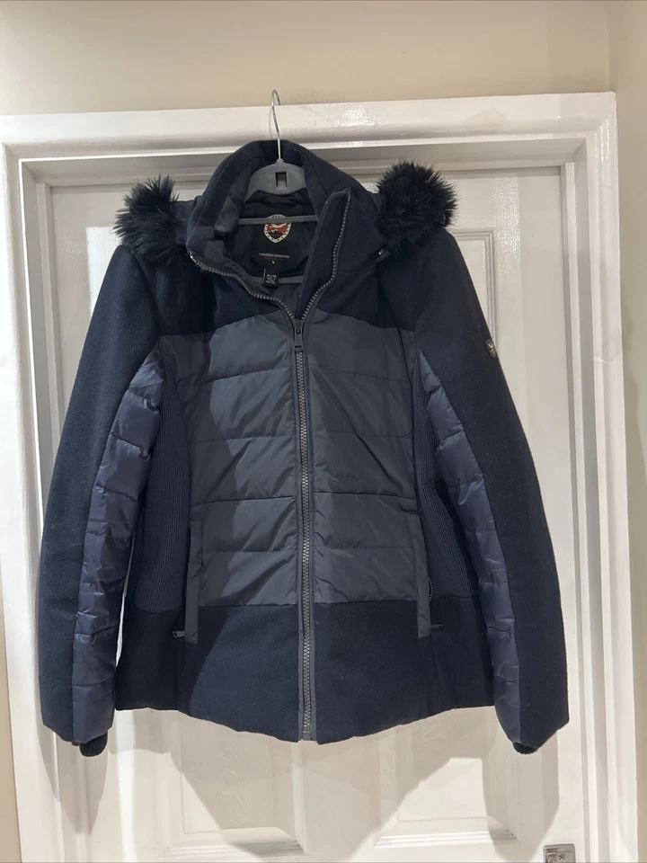 MADISON EXPEDITION HERITAGE COLLECTION Navy Wool Down Fill Jacket - Size XL - Image 1 of 4