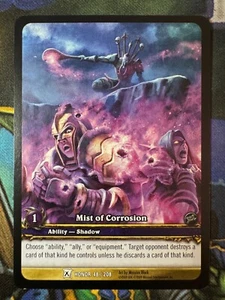 World of Warcraft TCG Honor 48/208 Extended Art Mist of Corrosion - Picture 1 of 1
