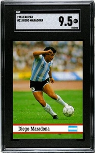 Fax Pax Diego Maradona 1993 SGC 9,5 1ère annonce - Photo 1/2
