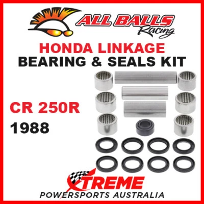 27-1158 HONDA CR250R CR 250R 1988 MX BRAZO OSCILANTE KIT DE COJINETE Y SELLO Foto 1 de 2