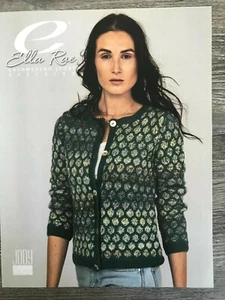 Ella Rae Knitting Pattern: Ladies Cardigan, Cashmereno Sport, 32-50", ER1138-01 - Picture 1 of 1