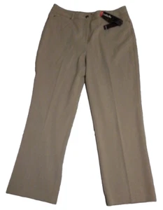 Rafaella Pants Womens Size 14P Taupe Beige Relaxed Fit Khakis NWT $54 - Picture 1 of 9