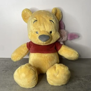Disney Parks Baby Winnie The Pooh with Piglet 16" Plush Floppy Stuffed Animal - Picture 1 of 7