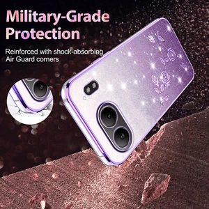 For OnePlus Nord 4, Shockproof Bling Fashion Glitter Soft Clear Case Cover - Picture 1 of 20