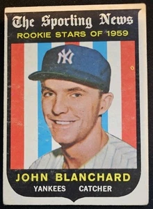1959 Topps #117 John Blanchard New York Yankees - RC - Picture 1 of 2
