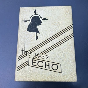 1957 High School Yearbook Lewiston Maine ME St. Dominic High School Echo - Picture 1 of 4