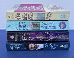 Lot of 4 ~ Paperback Books~ LISA KLEYPAS ~ Complete BOW STREET RUNNERS Series - Bild 1 von 8
