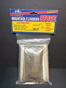 Safesport Mountain Climbers Stove W/ Fuel Bar Hiking, Camping, Survival NOS - Picture 1 of 4