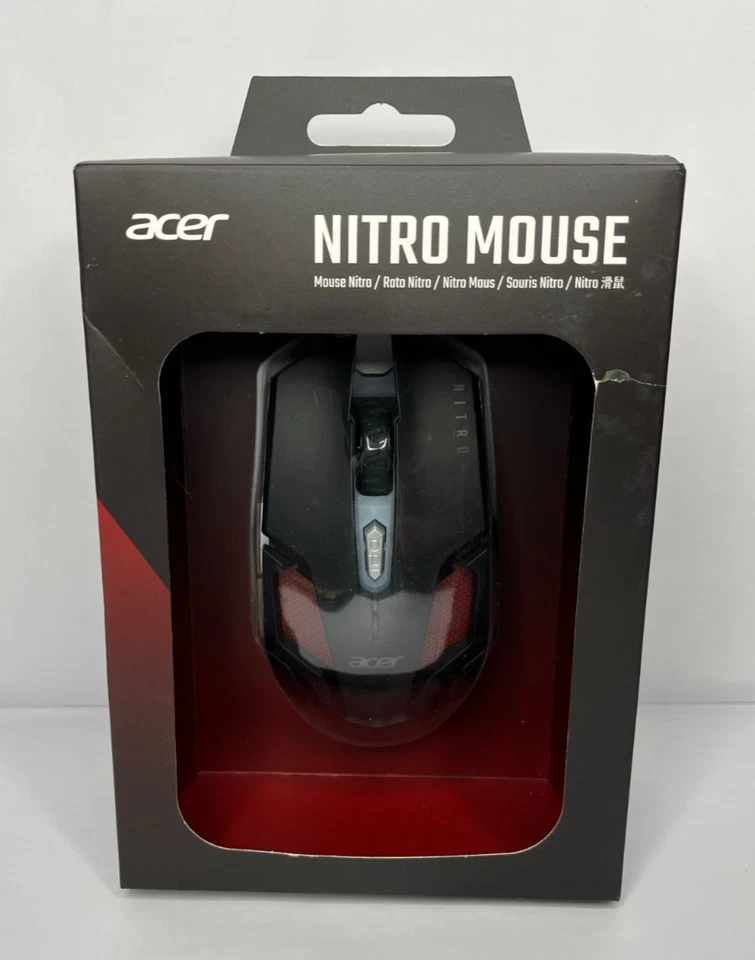 Nitro Gaming Mouse III: 6D Optical Gaming Mouse with High 125MHz Polling Rate... - Image 1 of 3