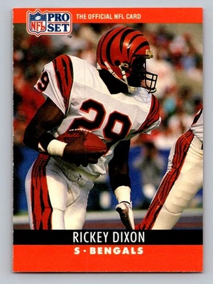 1990 Pro Set Rickey Dixon #63 Rookie Cincinnati Bengals - Image 1 of 2