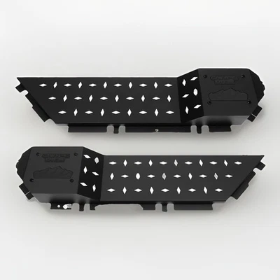 2 Pcs Metal Front Door Storage Pockets for 2018-2025 Jeep Wrangler JL JLU Black Foto 1 de 4