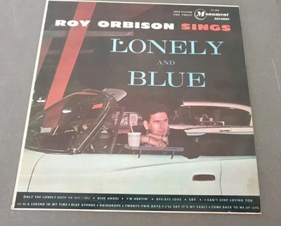 Roy Orbison  Lonely And Blue  Monument Record Corp XM4002 Vinyl LP Stereo CANADA - Image 1 of 3