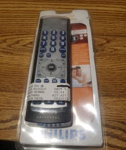 Philips Big Button Universal Remote CL043 TV/VCR/SAT SRU3003WM/17  New - Picture 1 of 4