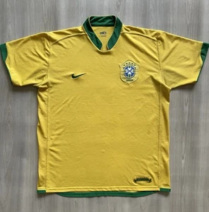 Camiseta deportiva vintage de la Selección Mundial de Brasil 2006 Nike talla XL - Imagen 1 de 7