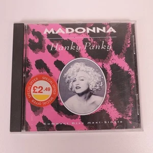 GG Madonna – Hanky Panky / More (CD, US, 1990, Sire) Maxi- Single VGC - Foto 1 di 3