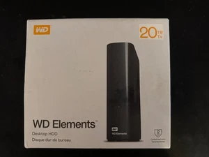 Western Digital 20TB WD Elements Desktop External Hard Drive - Picture 1 of 7