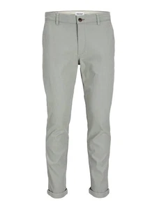 Jack & Jones Jpstmarco Jjfury Akm - Pantaloni Chino Verde - Taglia 32-46 Uomo - Imagen 1 de 2
