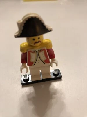 LEGO Admiral Imperial Outpost Guard Minifigure Vintage Pirates Complete Rare — 第 1/4 张图片