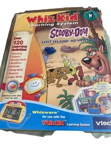 V-TECH WHIZ KID CD SET SCOOBY-DOO LOST ISLAND ADVENTURES 40 Different Learning  - Picture 1 of 10