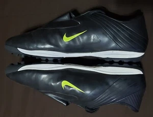 2009 Nike Mercurial "schwarz/gelb/weiß" 354543-071 Gr. 13 Rasen Fußballschuh *ohne Karton* - Bild 1 von 6